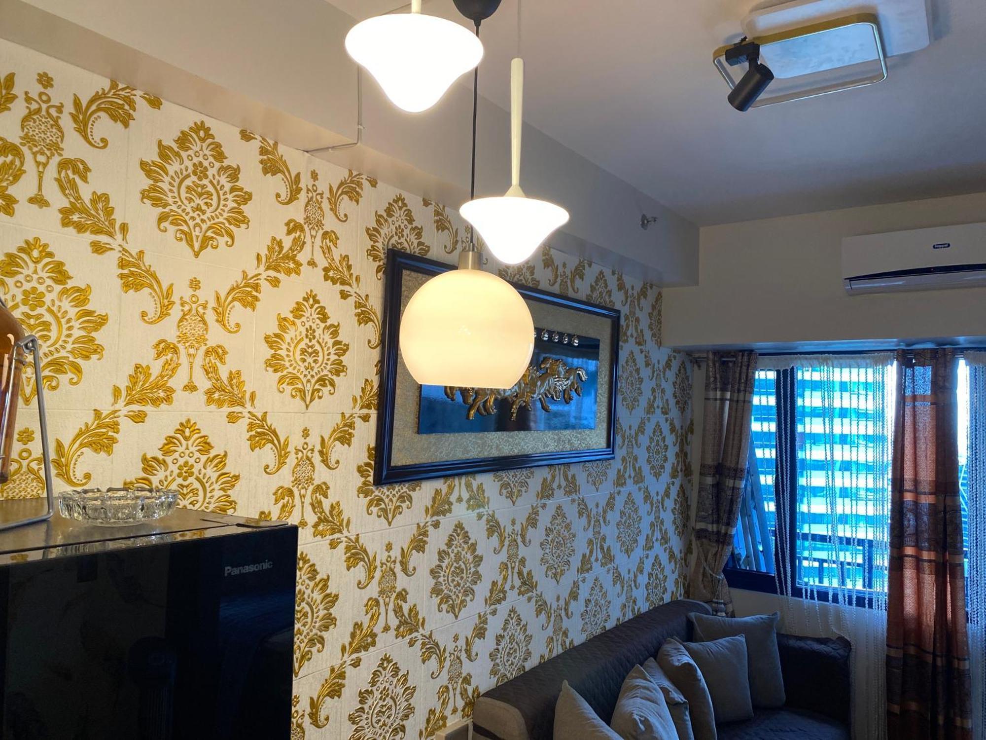 Luxury Urban Bliss-stylish 3 Bedroom 4room Makati Oasis In Air Apartment Manila